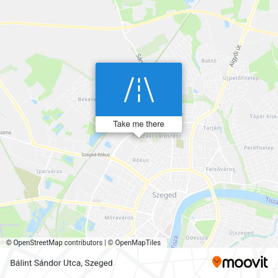 Bálint Sándor Utca map