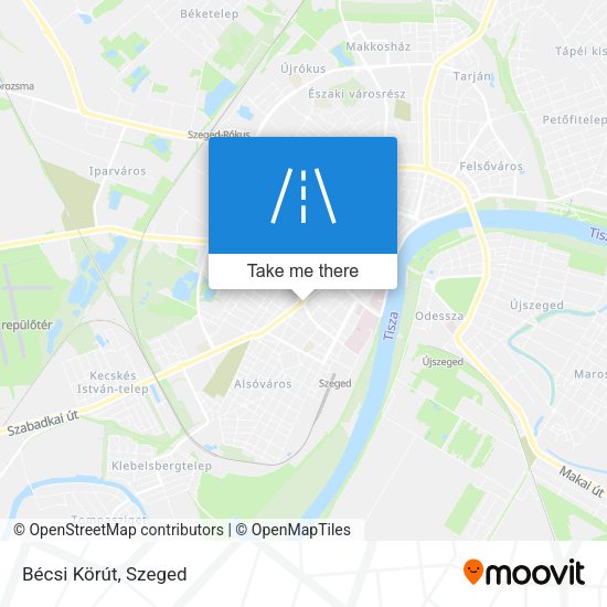 Bécsi Körút map