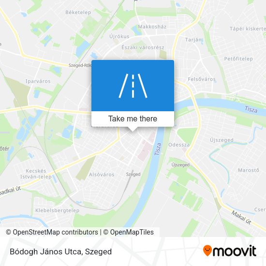 Bódogh János Utca map