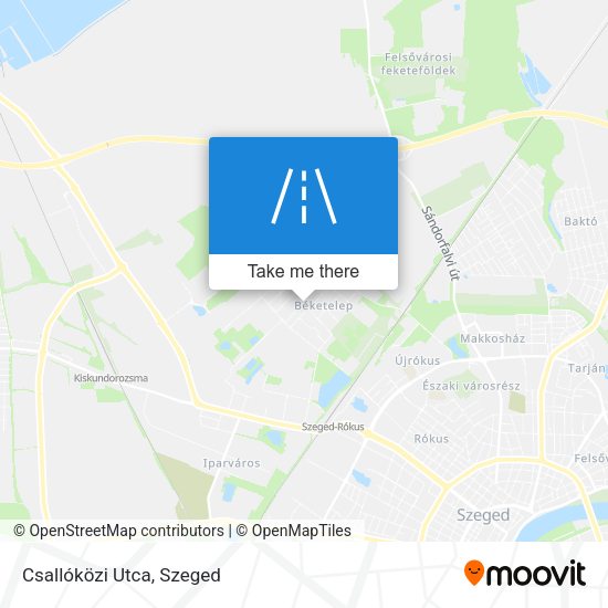 Csallóközi Utca map