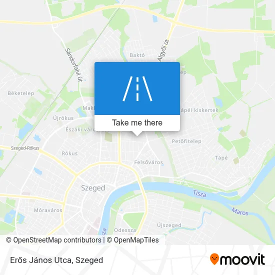 Erős János Utca map