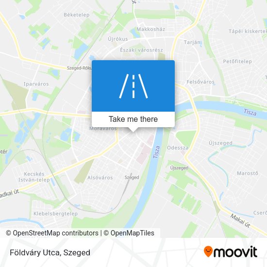 Földváry Utca map