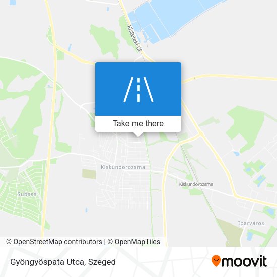 Gyöngyöspata Utca map