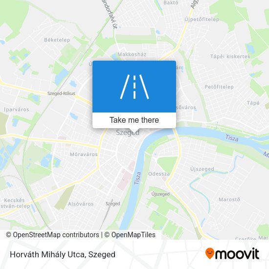 Horváth Mihály Utca map