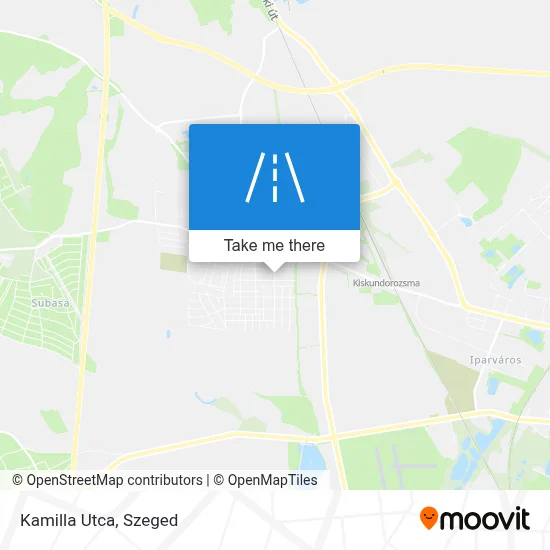 Kamilla Utca map