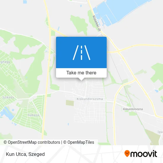 Kun Utca map