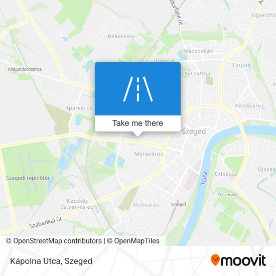 Kápolna Utca map