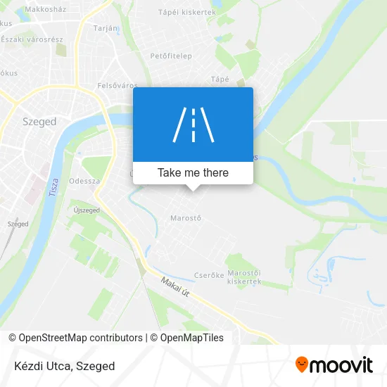 Kézdi Utca map