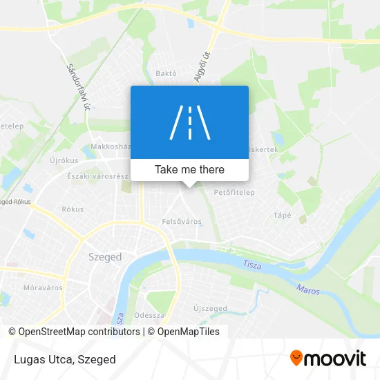 Lugas Utca map