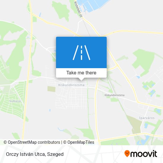 Orczy István Utca map