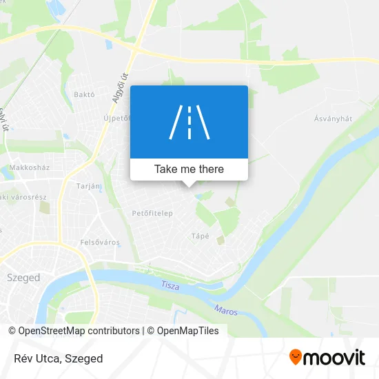 Rév Utca map
