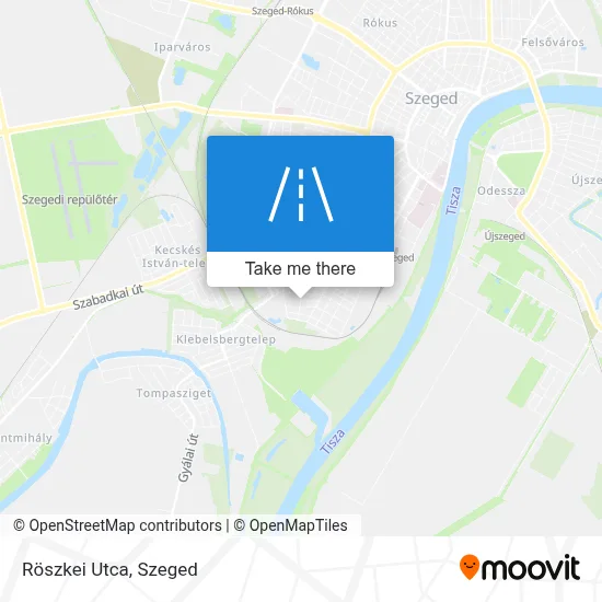 Röszkei Utca map