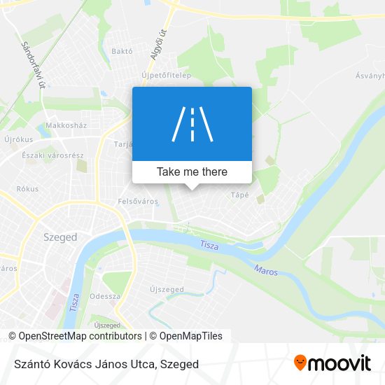 Szántó Kovács János Utca map
