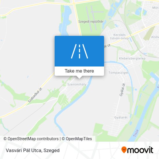 Vasvári Pál Utca map