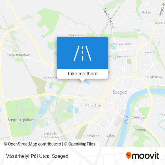 Vásárhelyi Pál Utca map