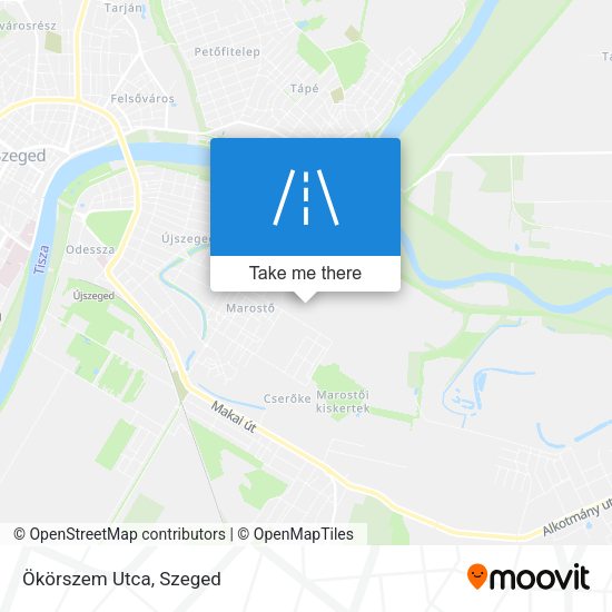 Ökörszem Utca map