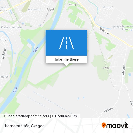 Kamaratöltés map