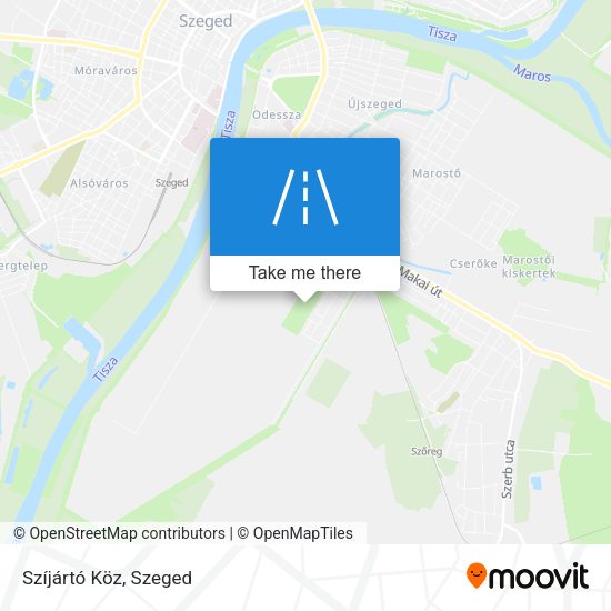 Szíjártó Köz map