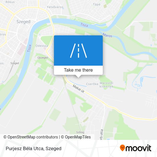 Purjesz Béla Utca map