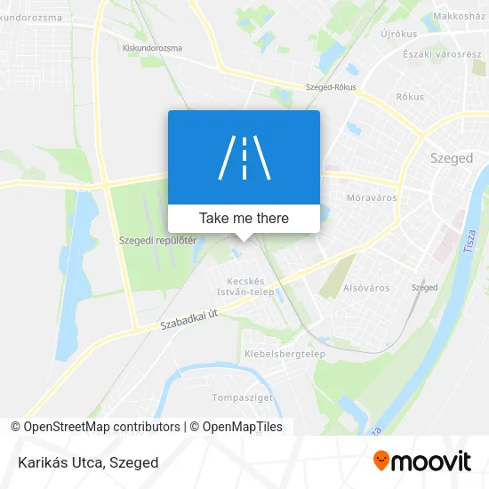 Karikás Utca map