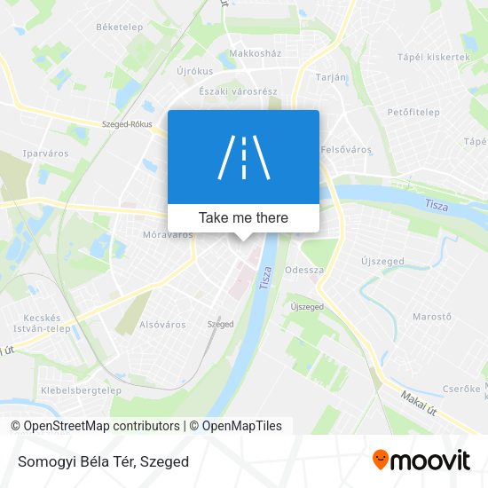 Somogyi Béla Tér map