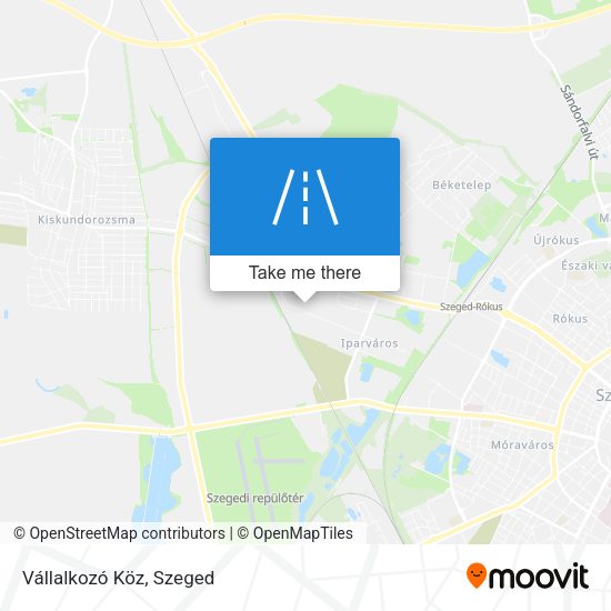 Vállalkozó Köz map