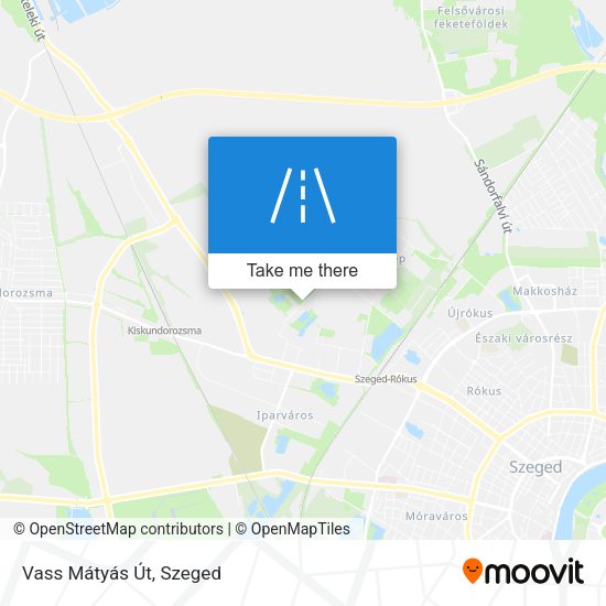 Vass Mátyás Út map