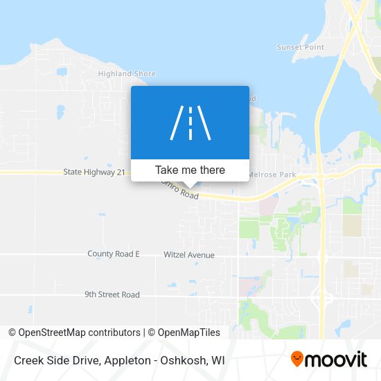 Creek Side Drive map