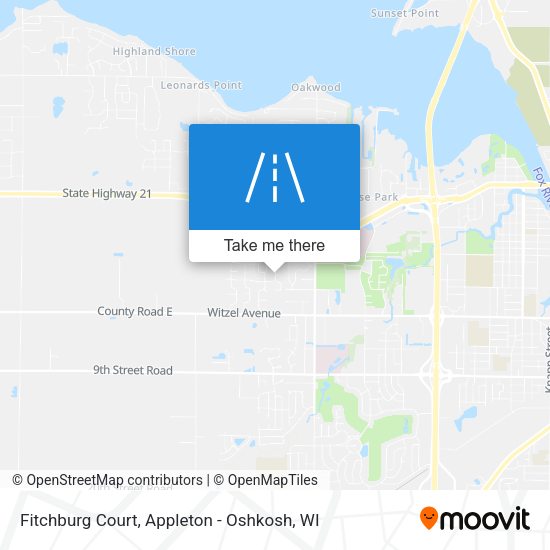 Fitchburg Court map