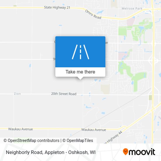 Mapa de Neighborly Road