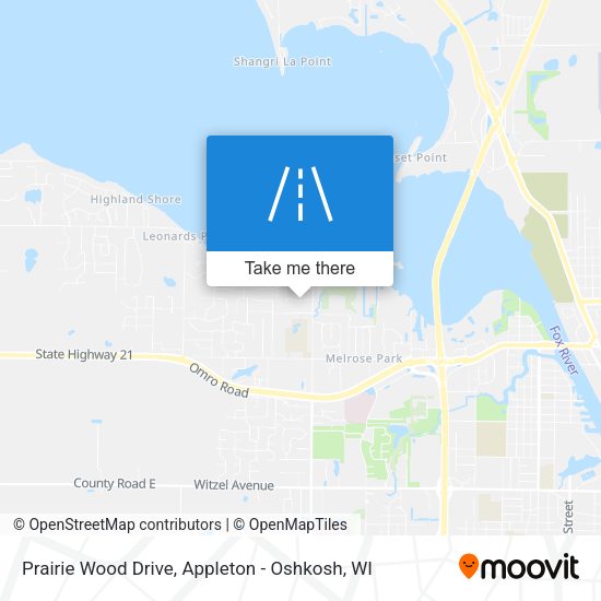 Mapa de Prairie Wood Drive