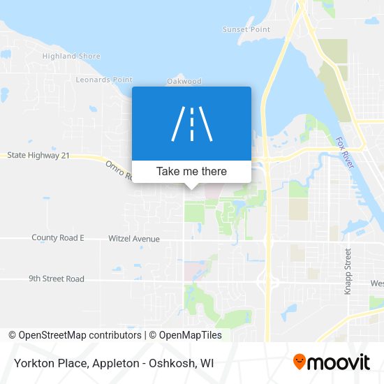 Yorkton Place map