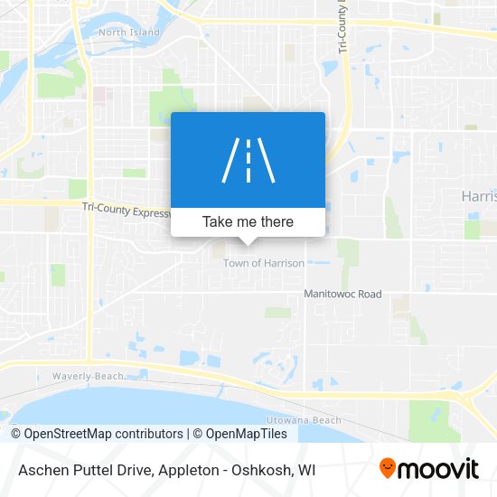 Aschen Puttel Drive map