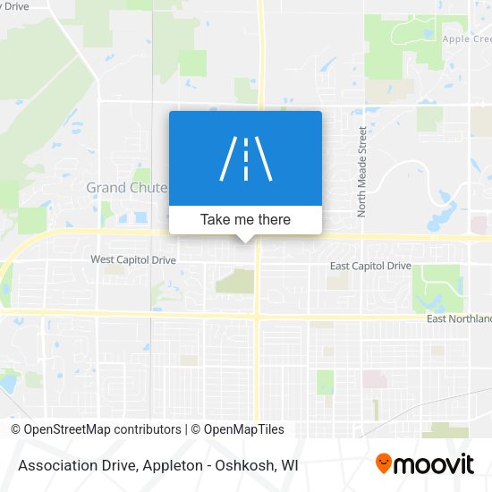 Association Drive map