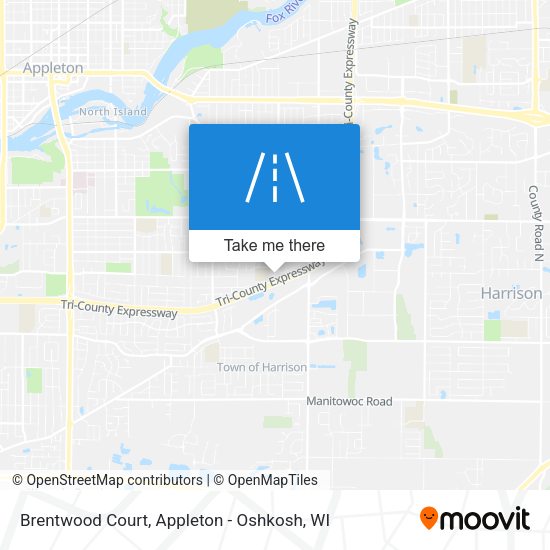 Mapa de Brentwood Court