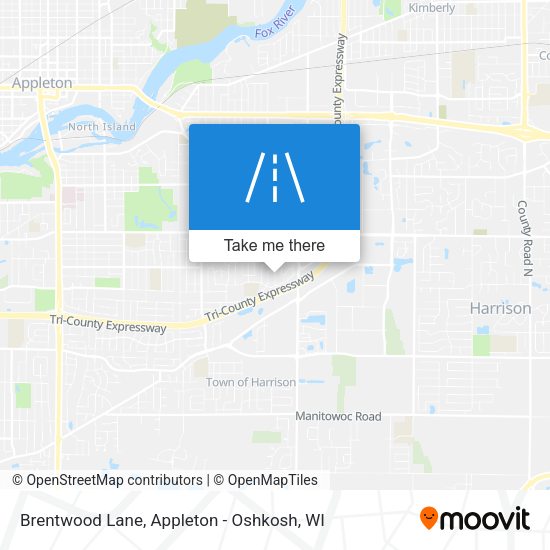 Mapa de Brentwood Lane
