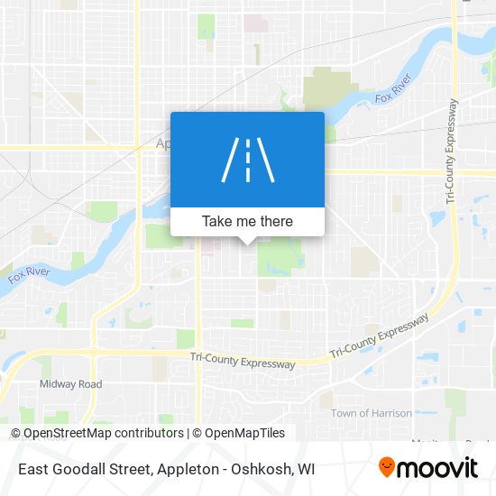 East Goodall Street map