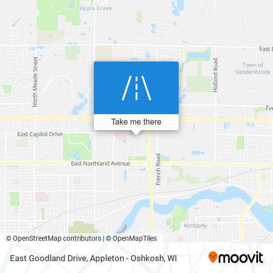East Goodland Drive map