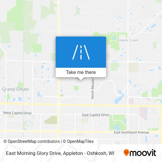 East Morning Glory Drive map
