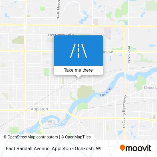 East Randall Avenue map