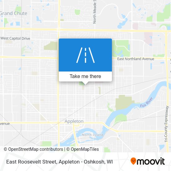 East Roosevelt Street map