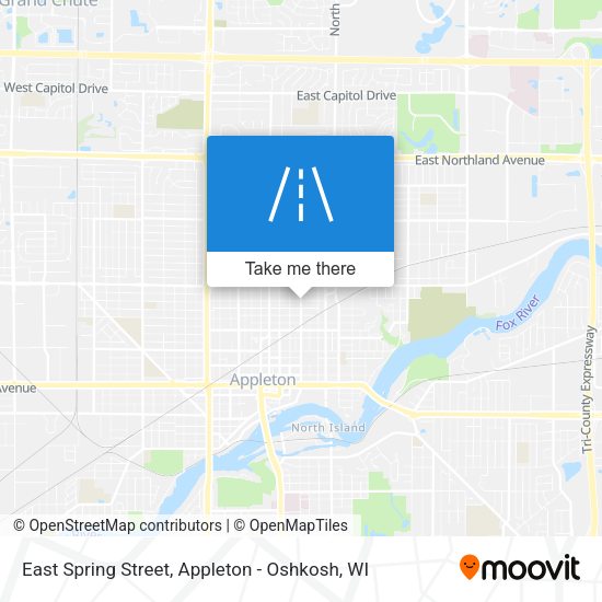 Mapa de East Spring Street