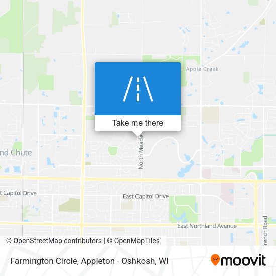 Mapa de Farmington Circle
