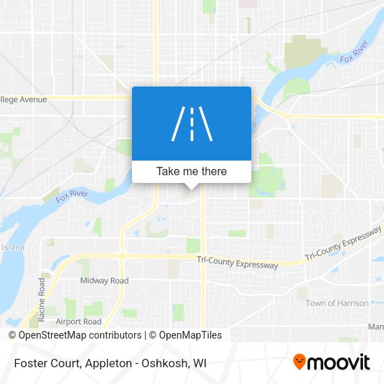 Foster Court map