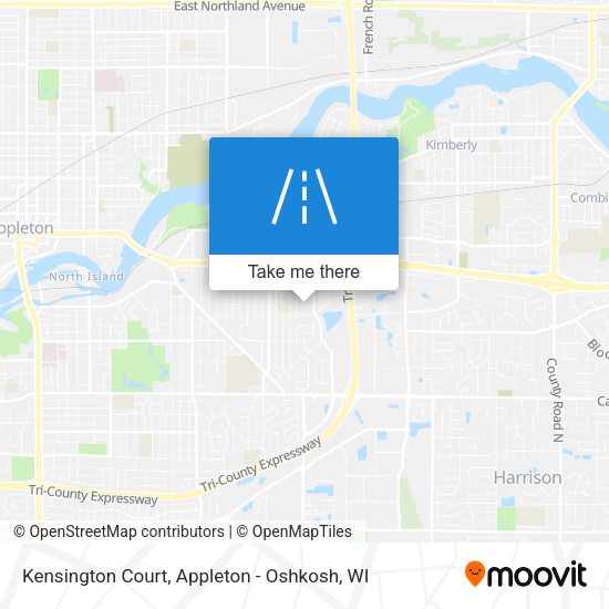 Mapa de Kensington Court