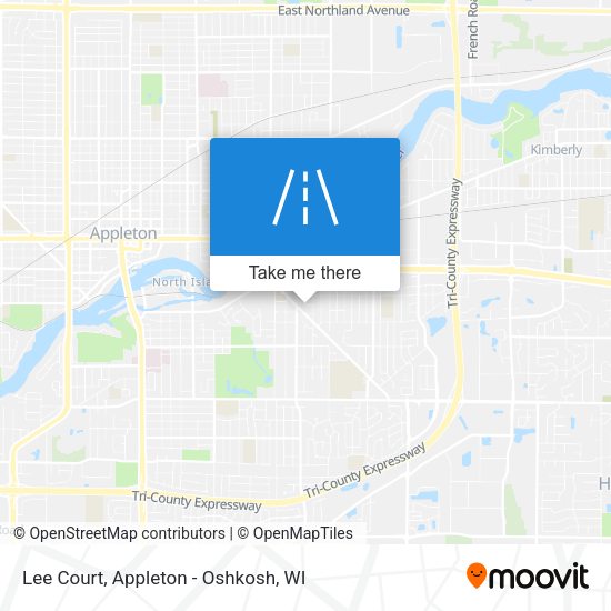 Lee Court map