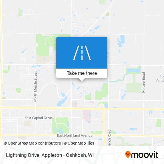 Lightning Drive map
