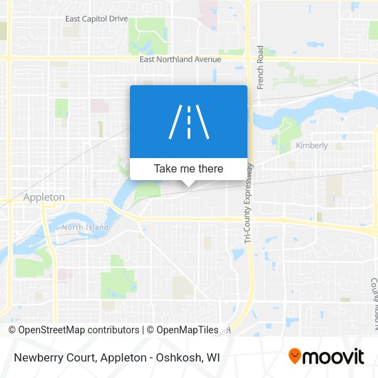 Mapa de Newberry Court