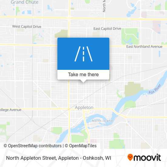 North Appleton Street map