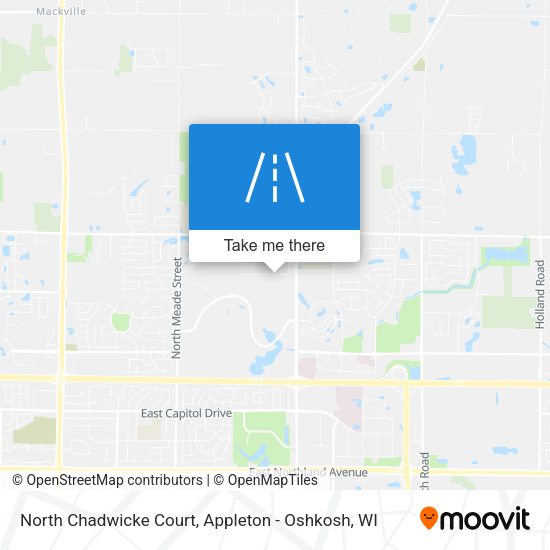 Mapa de North Chadwicke Court